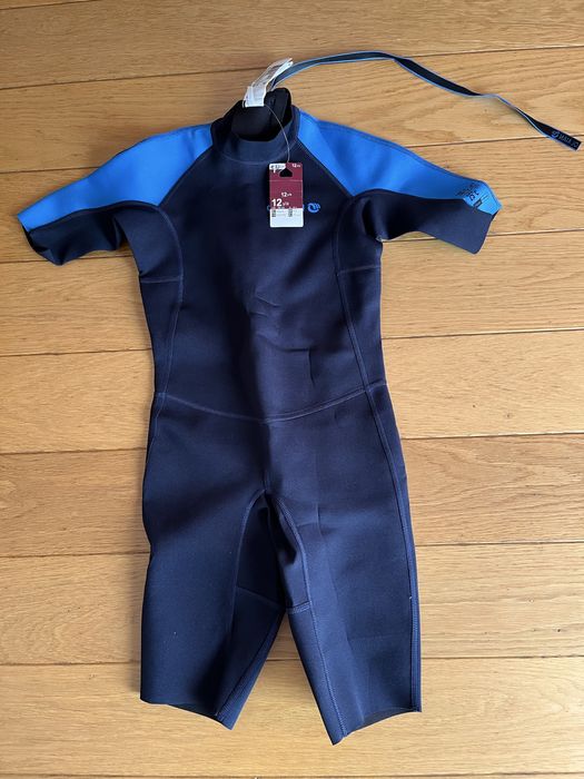 Krótka pianka do pływania / surfingowa Olaian 12 lat