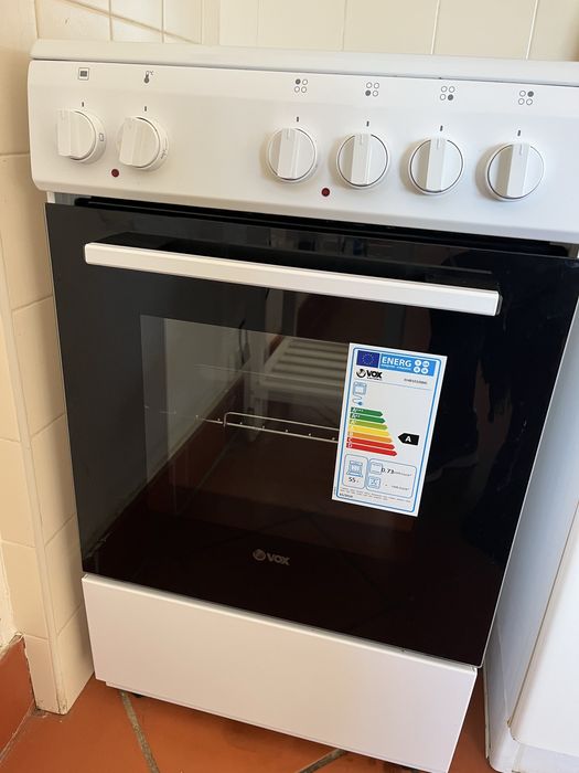 Fogão elétrico Vox - como novo, Julho 2025
