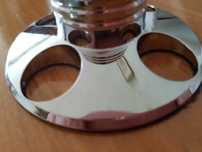 docisk do gramofonu silver shadow srebrny zacisk