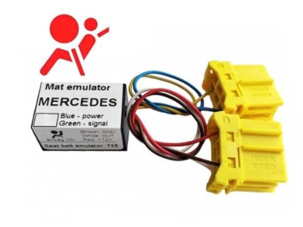 Emulador Esteira AirBag+Cinto Mercedes CL C215 S W220 SL R230