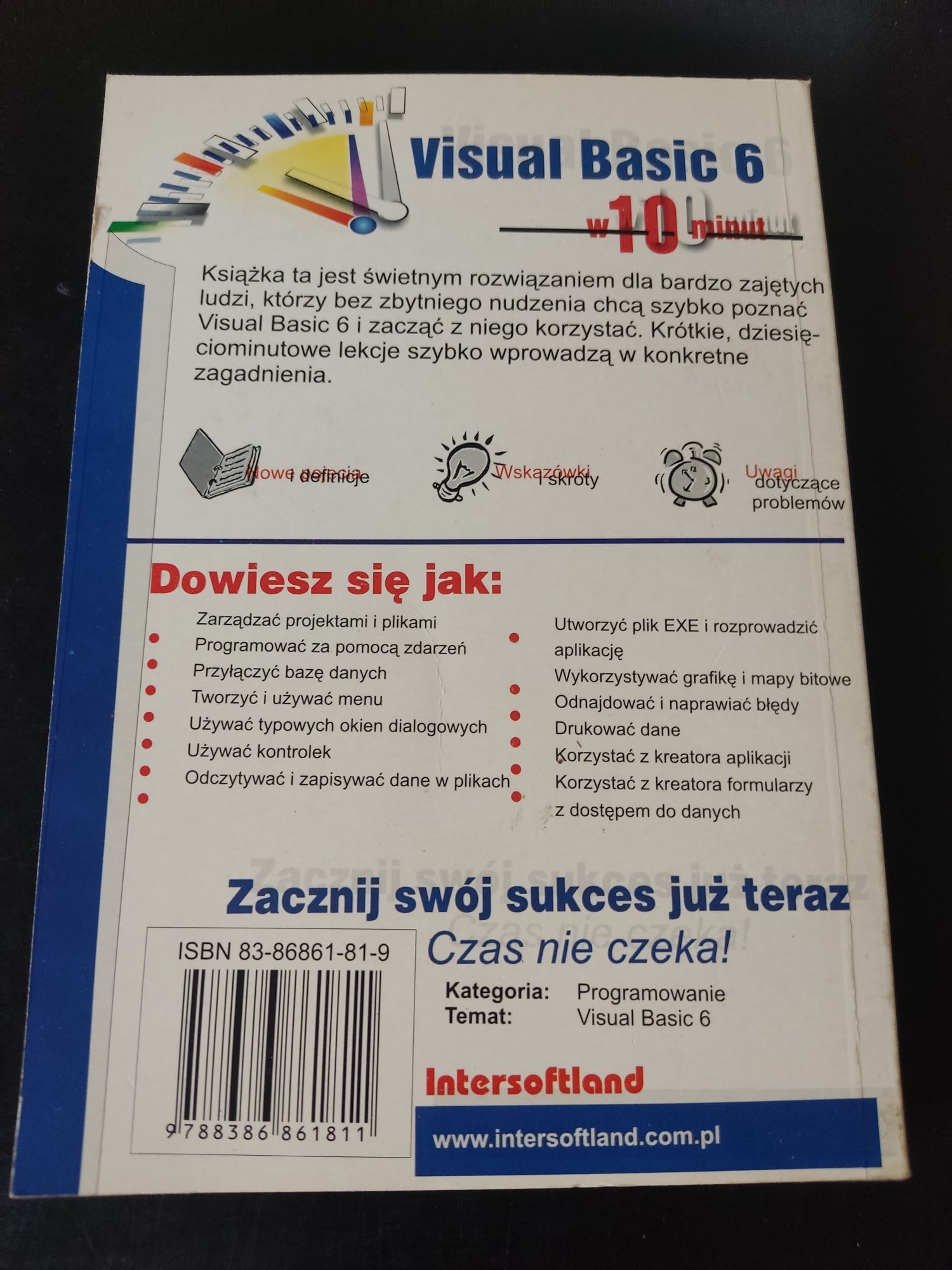 Lowell Mauer - Poznaj Visual Basic 6 w 10 minut    poradnik