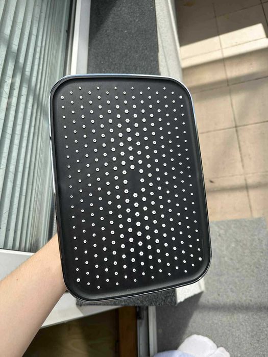 Deszczownica 14 cali, regulowana, głowica prysznicowa stal nierdzewna