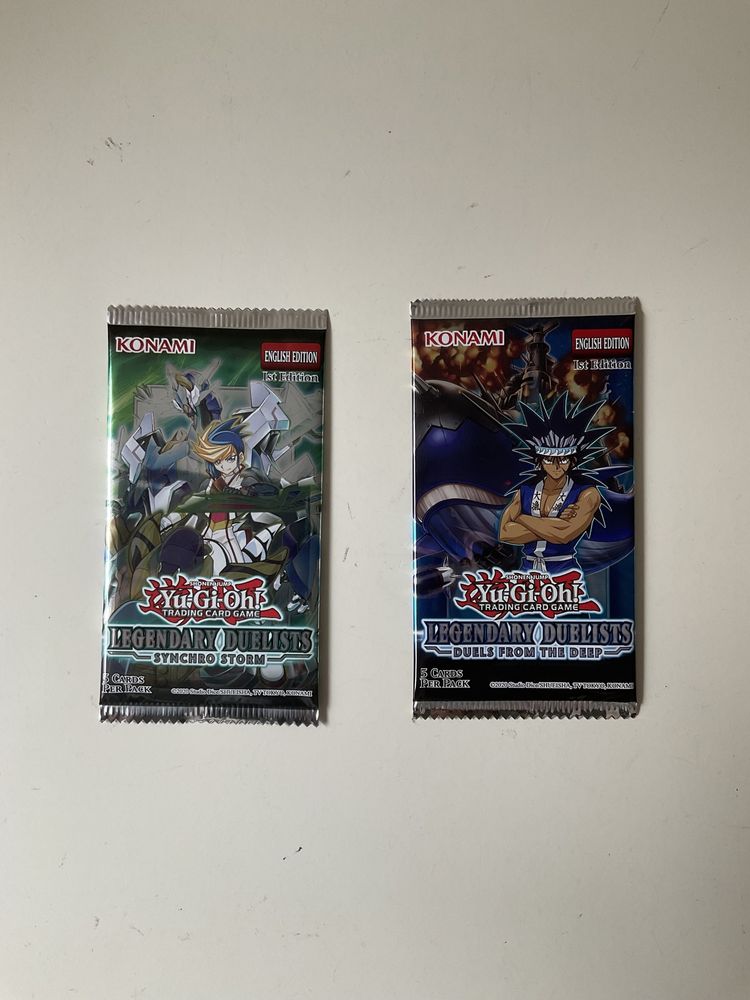 Produtos Yu-Gi-Oh Deck Boosters Special Collection Novos e Selados