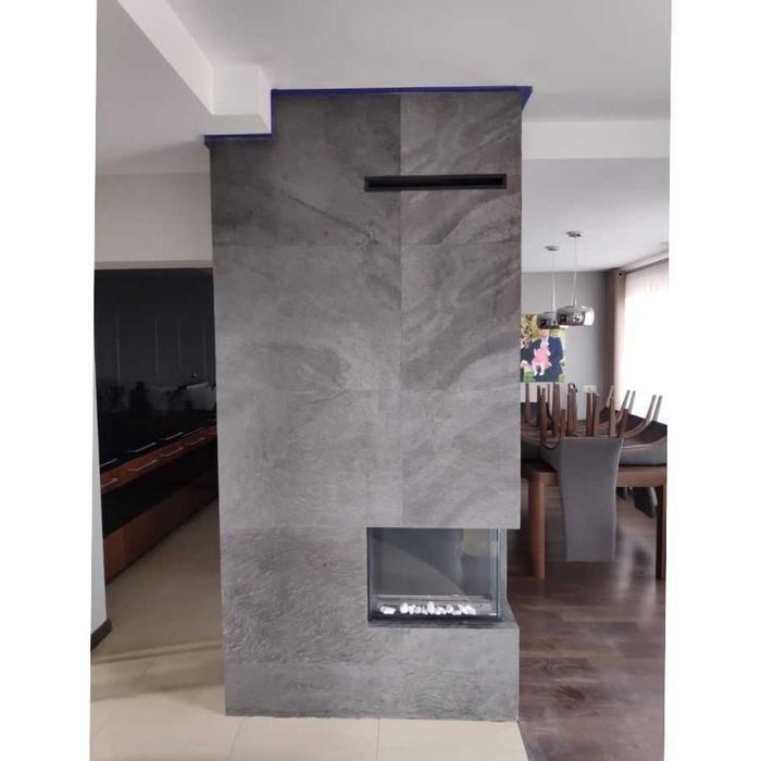 Fornir Kamienny Łupek London tapeta 305x122x0,2  122x61 kamień w rolce