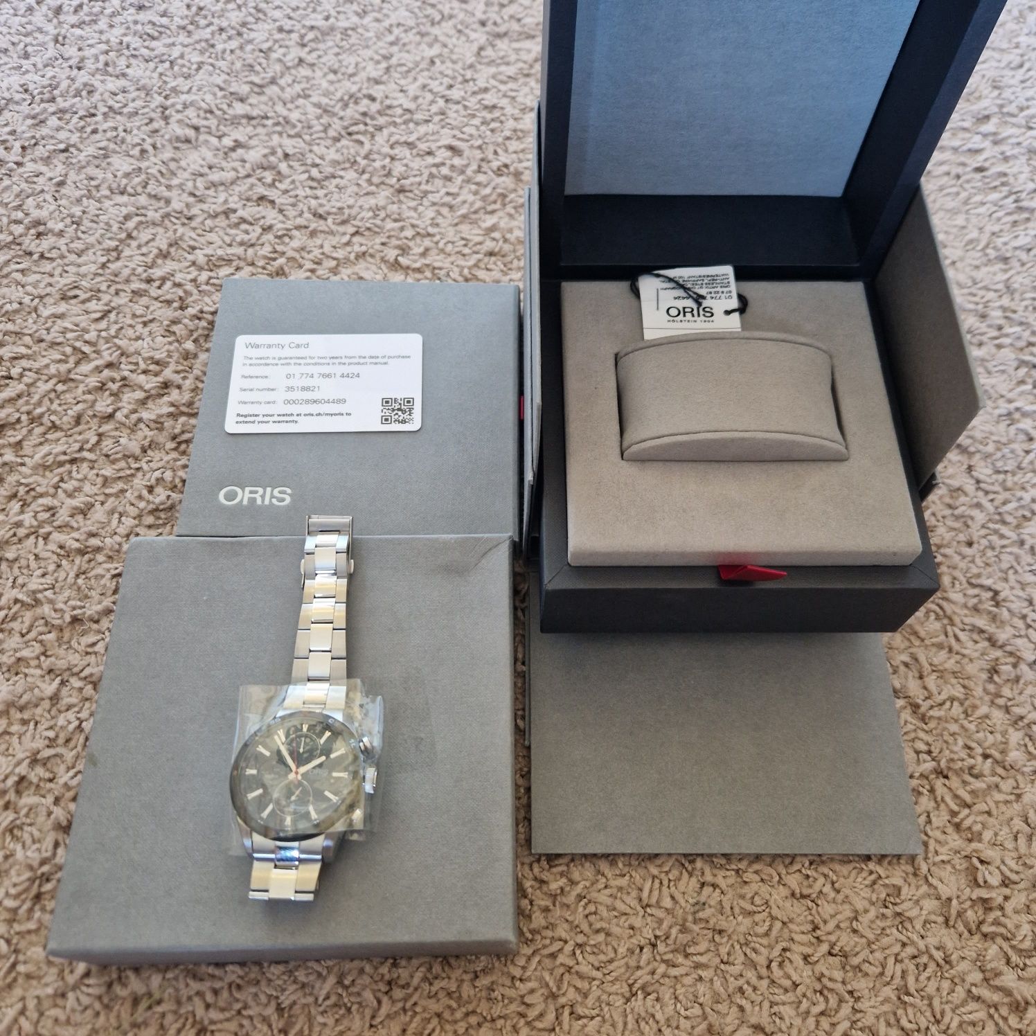 Oris Artix GT Chronograph automat 44 zamiana?