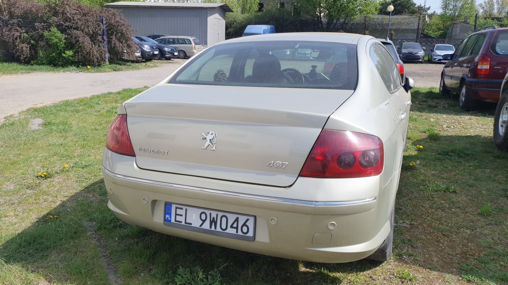 Peugeot 407 uszkodzona skrzynia