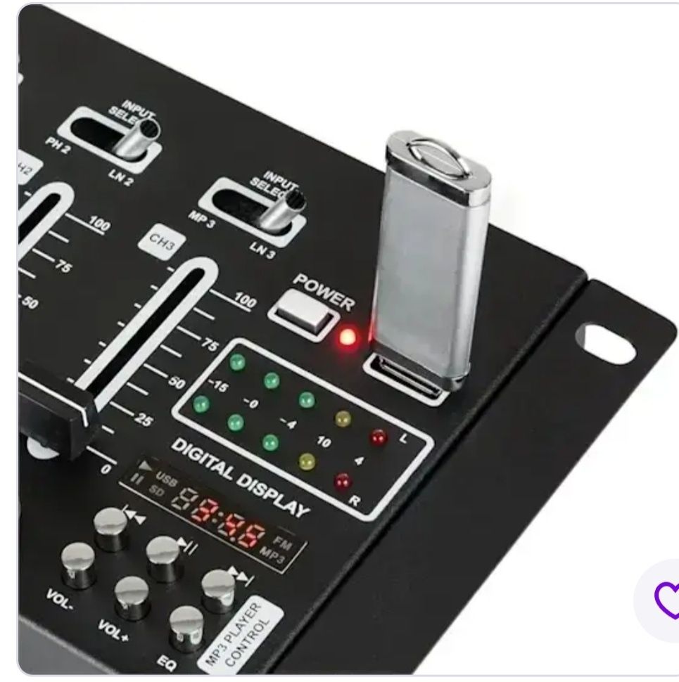 DJ-микшерный пульт USB Auna PRO DJ-21 DJ-Mixer