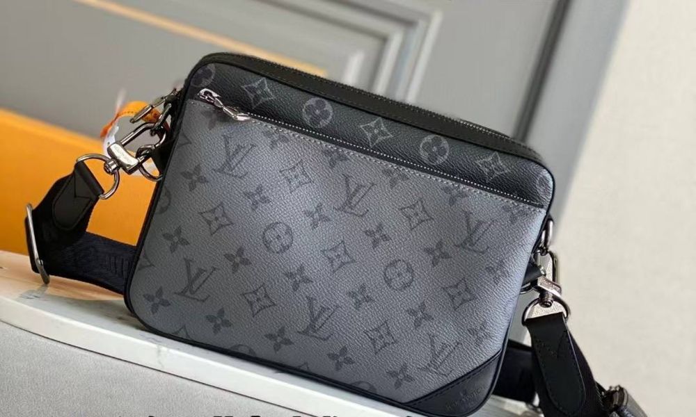 Сумка мужская Louis Vuitton trio чоловіча повний комплект бутика Тріо