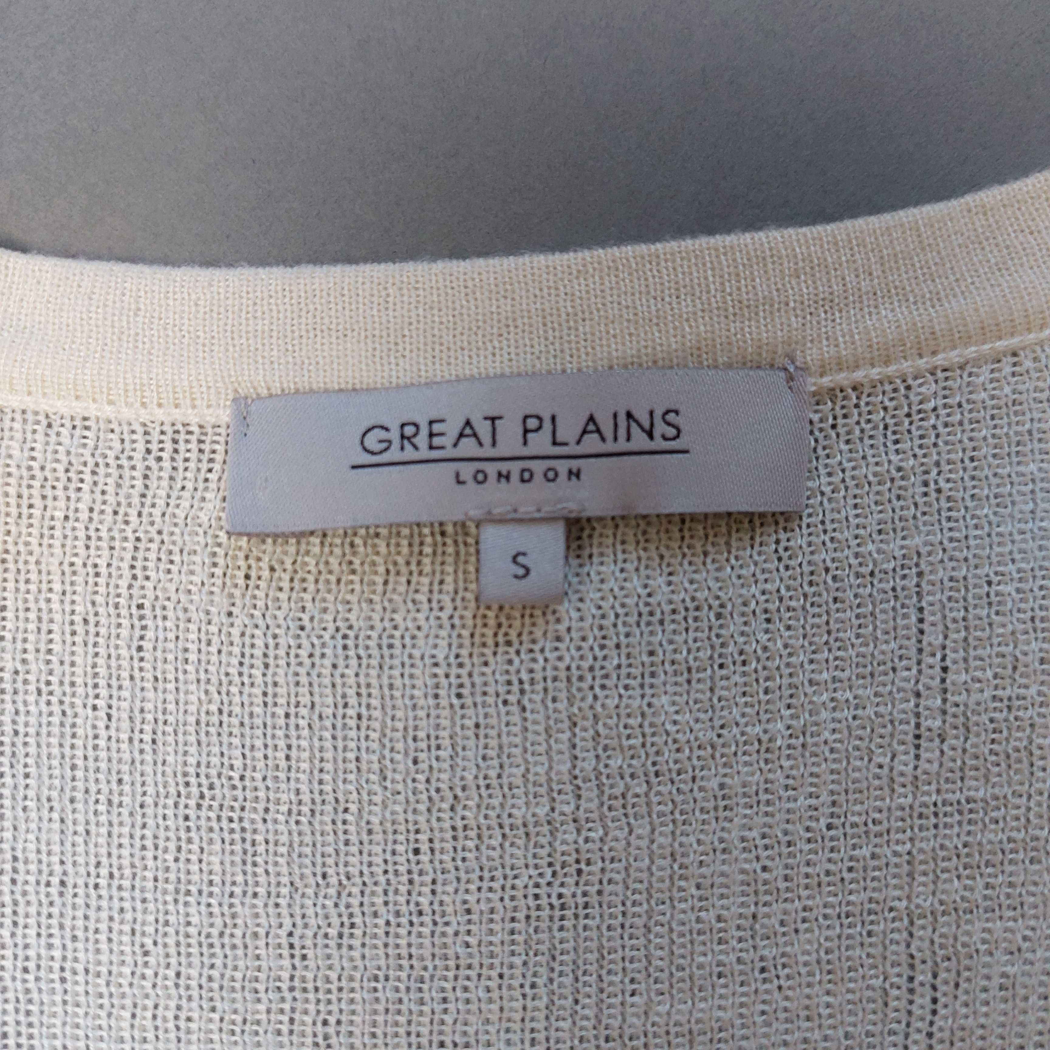 Sweter Great Plains London S 65% wiskoza