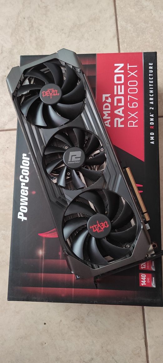 6700xt red devil powercolor