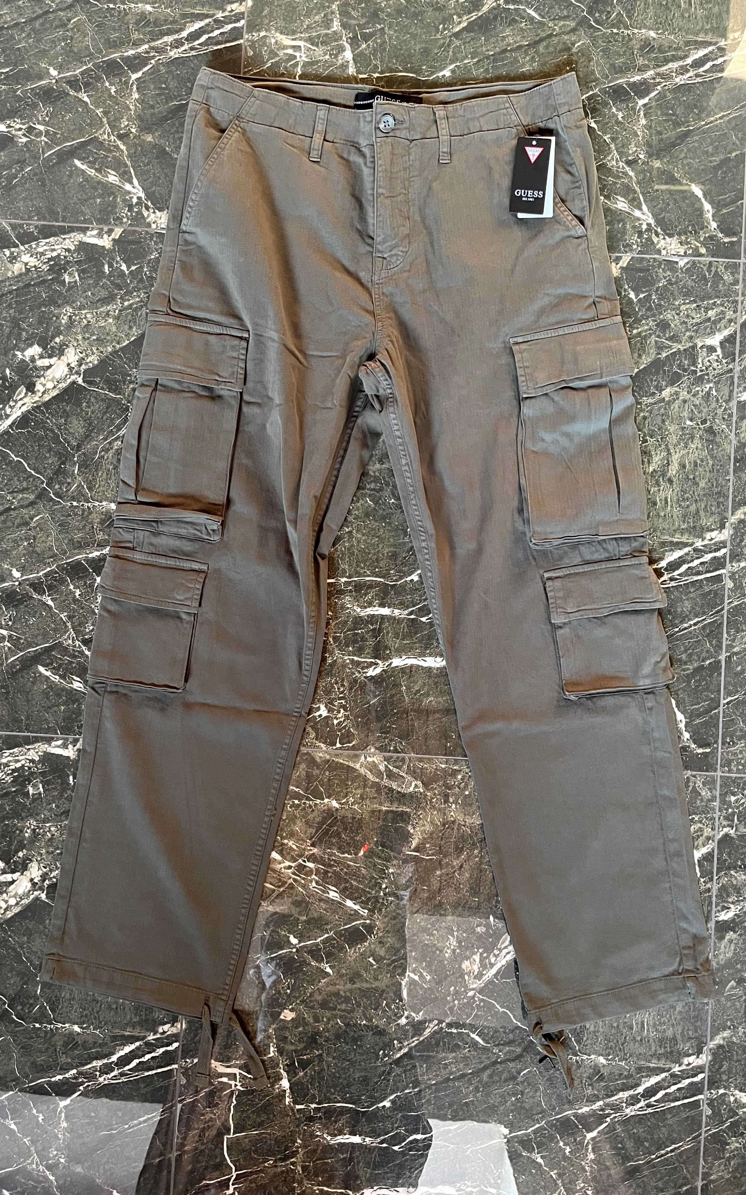 Брюки карго GUESS Men's Chevron Cargo Pants Оригинал из США Размер 32