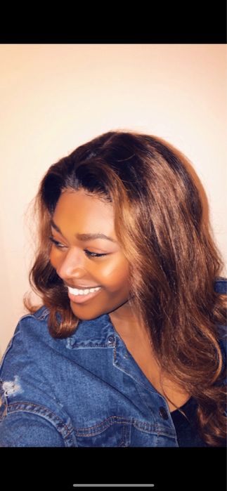 Aplicacao perucas lace wig