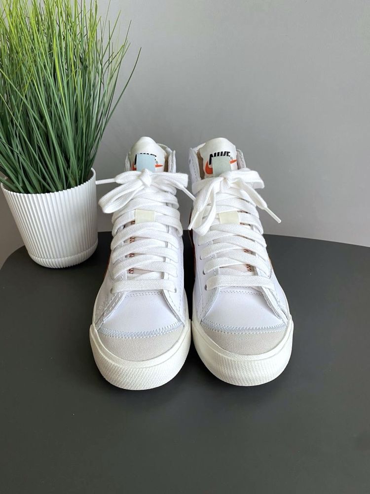 Nike Blazer Mid 77 Jumbo чоловічі шкіряні кросівки, кеди 42,5 розмір