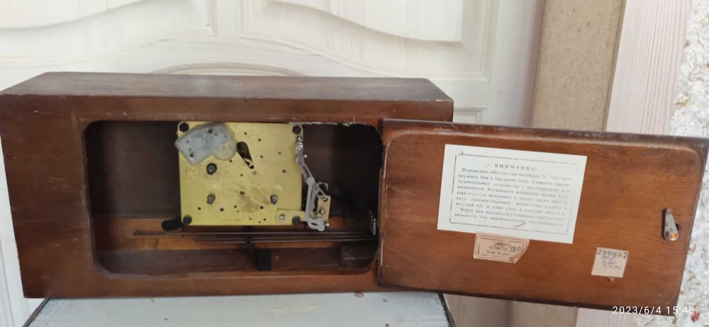 годинник "Весна" настільний, камінний