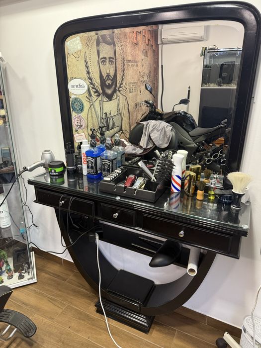 Bancada (movel) barbearia