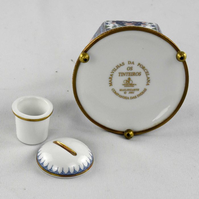 Tinteiro em porcelana “Maravilhas da Porcelana - Os Tinteiros”