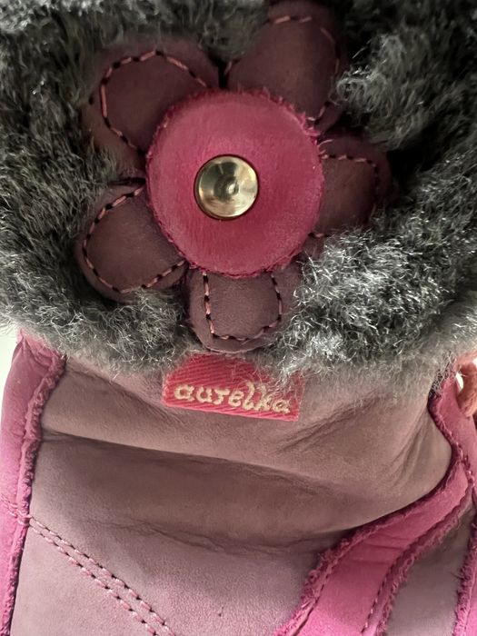 Buty śniegowce firmy Aurelka bardzo ciepłe roz 27