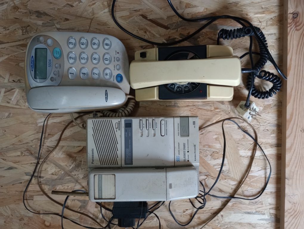Telefon stacjonarny PRL 3 szt.
