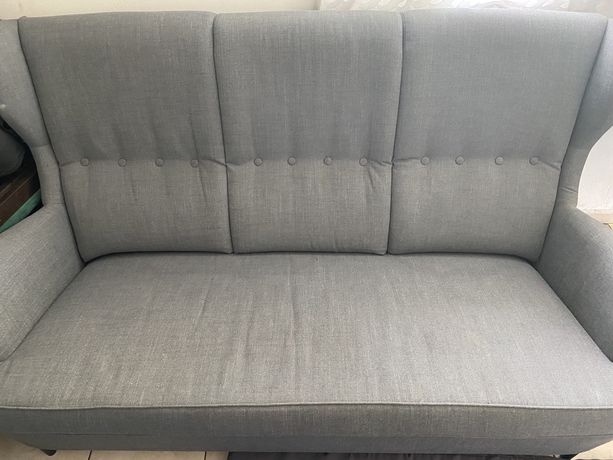 Sofa IKEA 3 osobowa STRANDMON szara