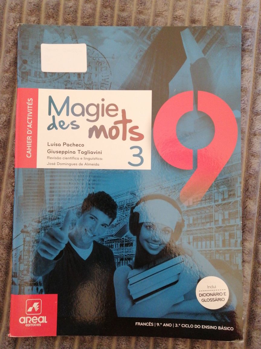 Cadernos de atividade - Francês 7, 8,9°anos (Magie des mots)