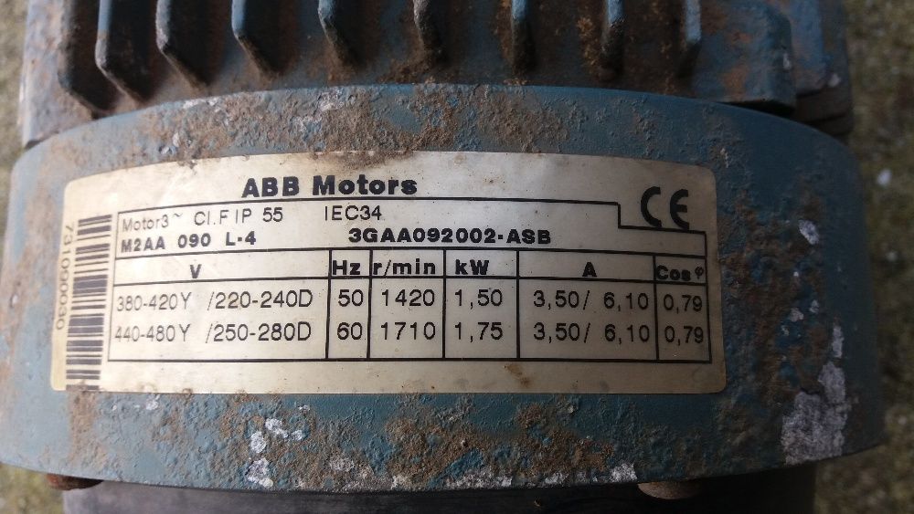 Motor Trifásico ABB