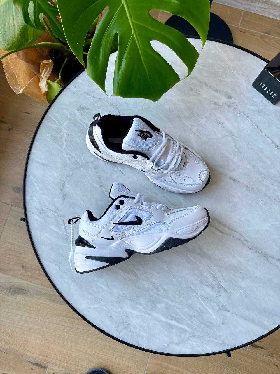 Жіночі кросівки Nike M2K Tekno білий з чорним 1176 ЯКІСТЬ