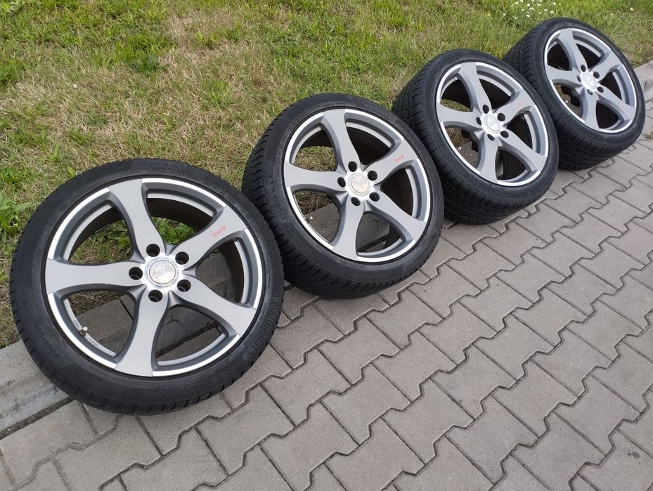 R18 5x120 BMW E39 DBV Venezia 8J ET20 opony zimowe