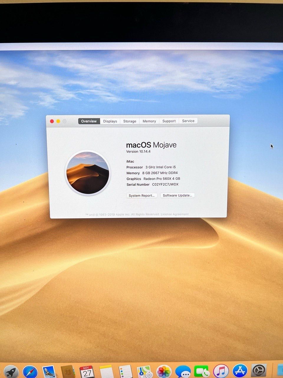 Моноблок Apple iMac 21.5" Retina 4K Early 2019