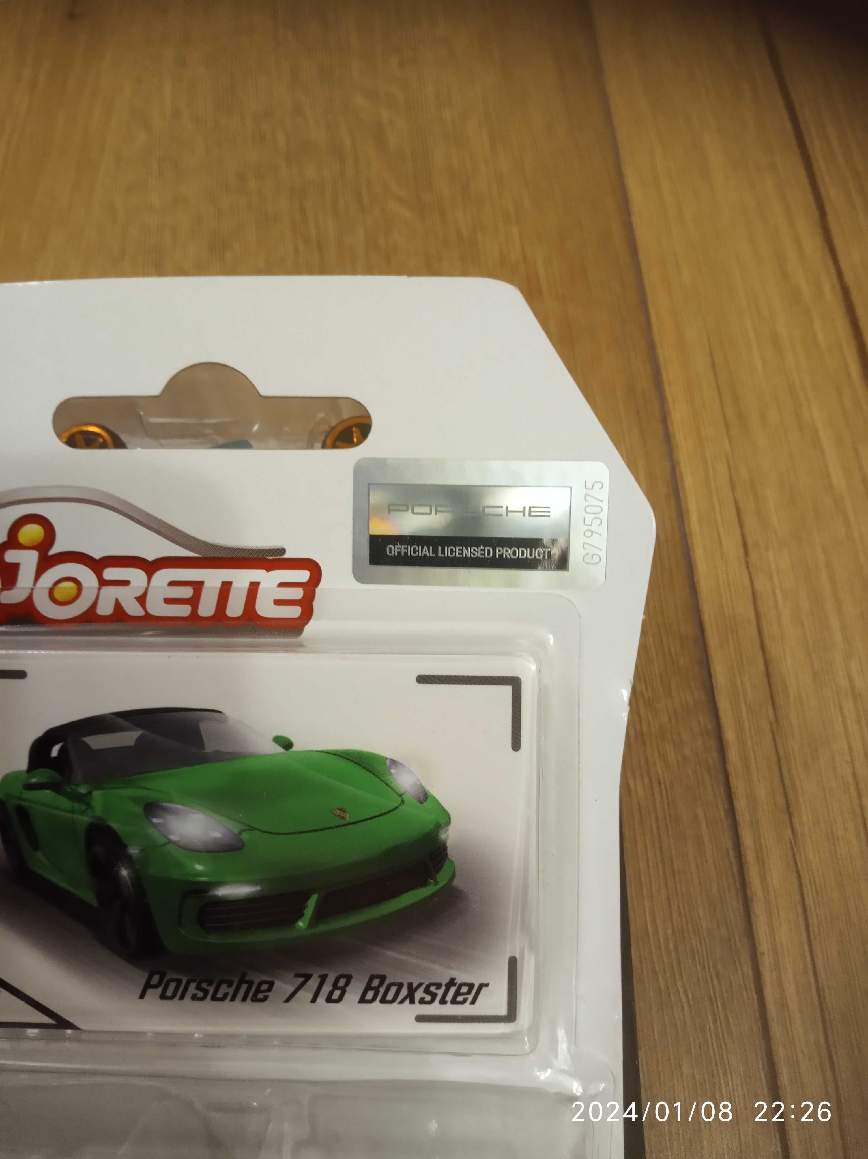 Samochód MAJORETTE Porsche 718 Boxster