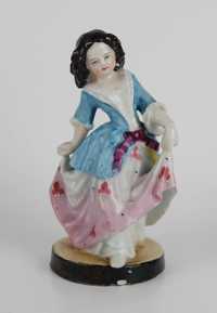 Paliteiro Dama Porcelana Séc. XIX