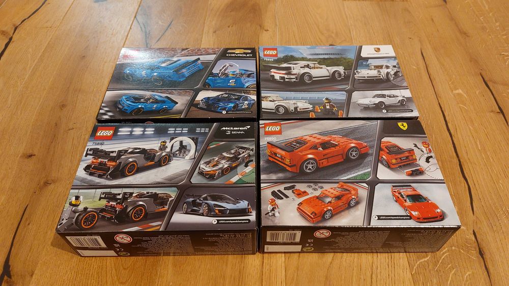 LEGO Speed Champions 75895, 75890, 75891, 75892-NOWE