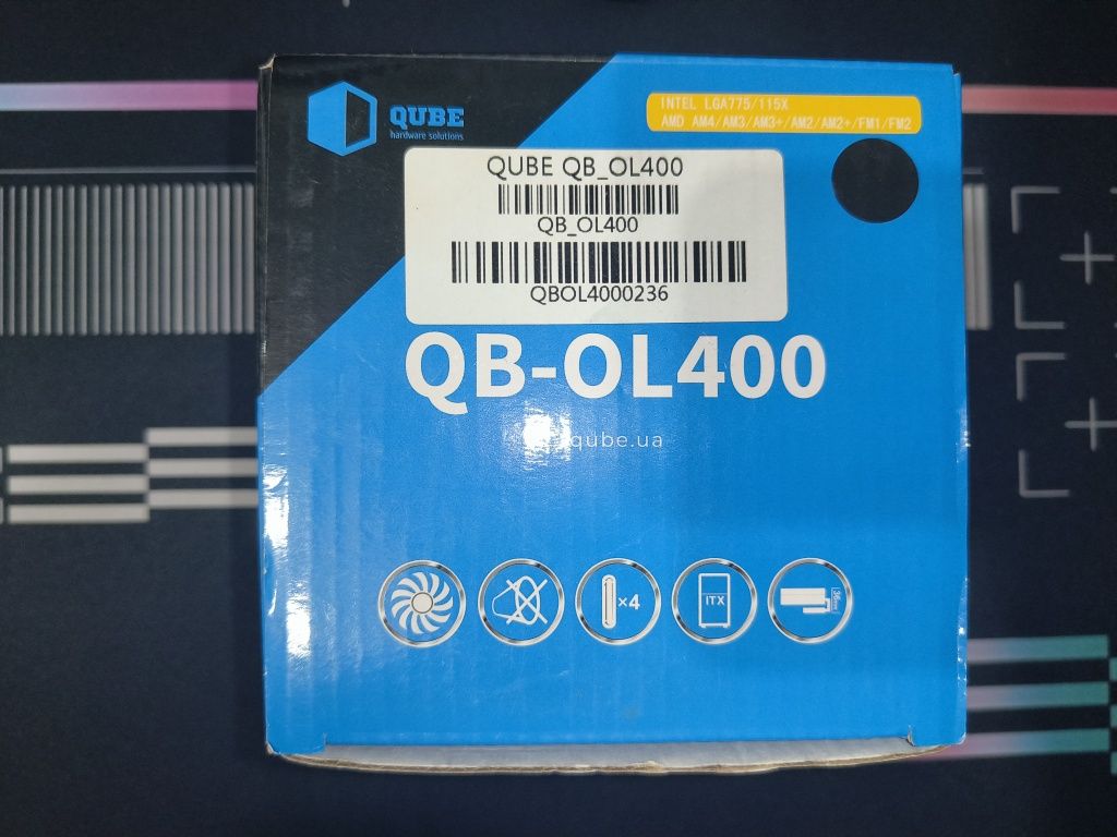 Процессорный кулер QUBE QB-OL400
