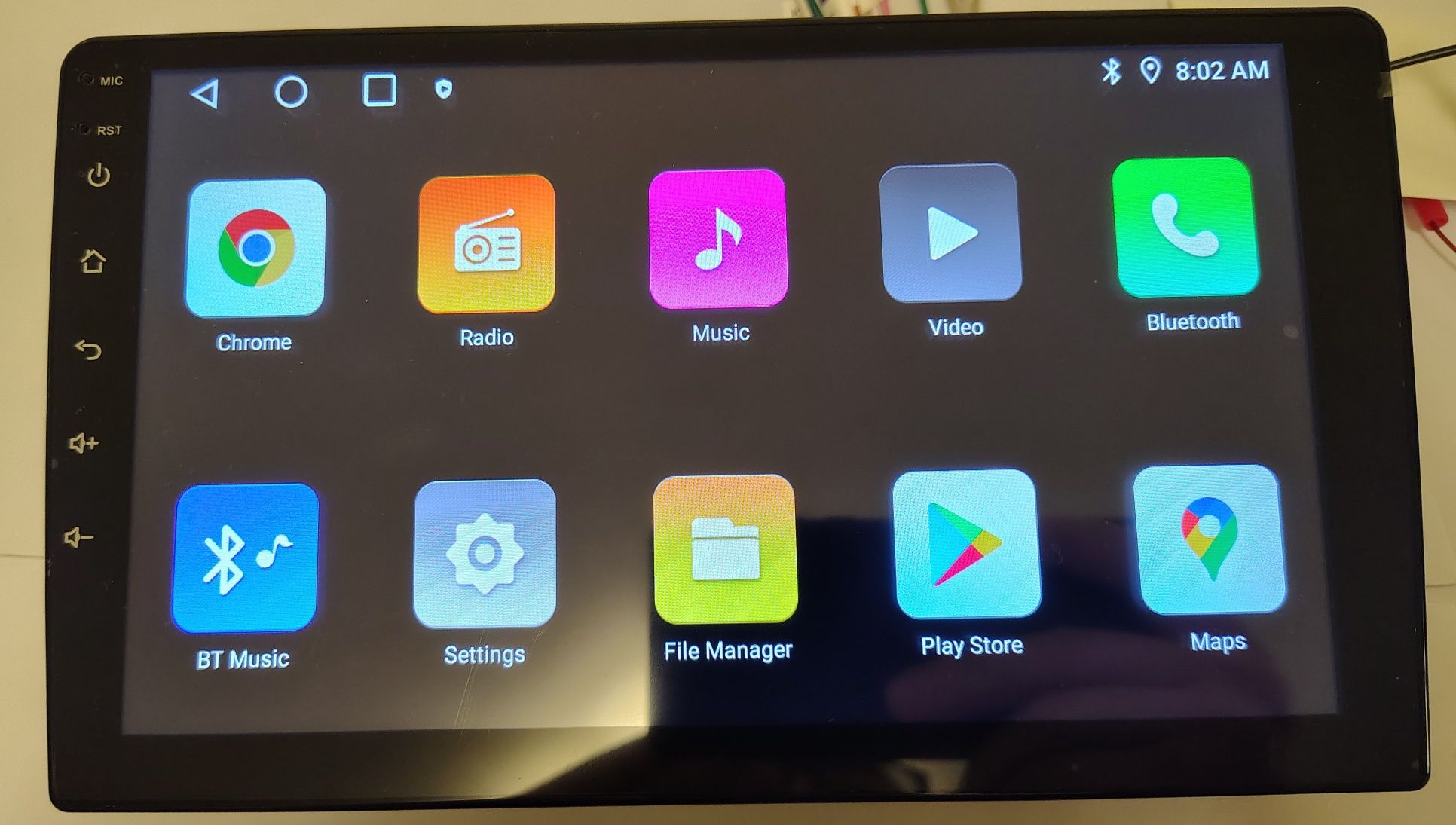 Універсальна андроїд магнітола на 9дюймів, андроїд 12, 4/32 GB пам'яті