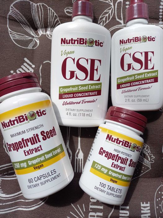 NutriBiotic Grapefruit Seed GSE цитросепт екстракт грейпфрута концентр