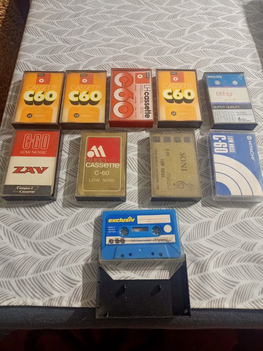 Cassetes várias marcas raras