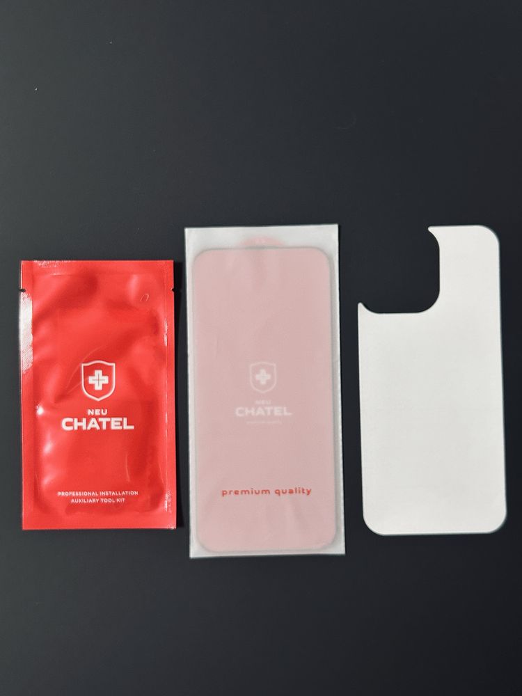 Оригінальне захисне скло +NEU Chatel iPhone 16 Pro Max