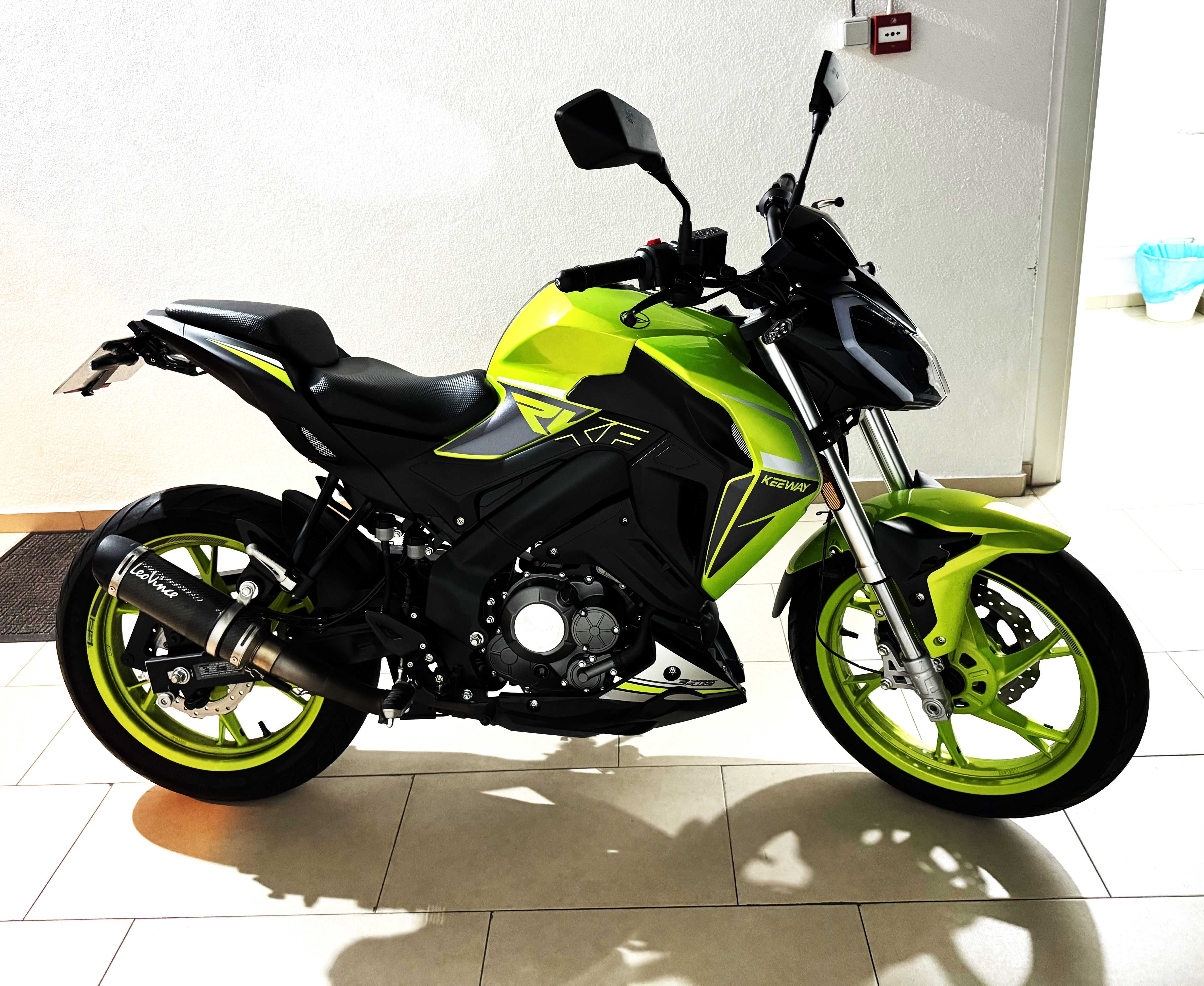 Keeway RKF 125 + LeoVince (2022)