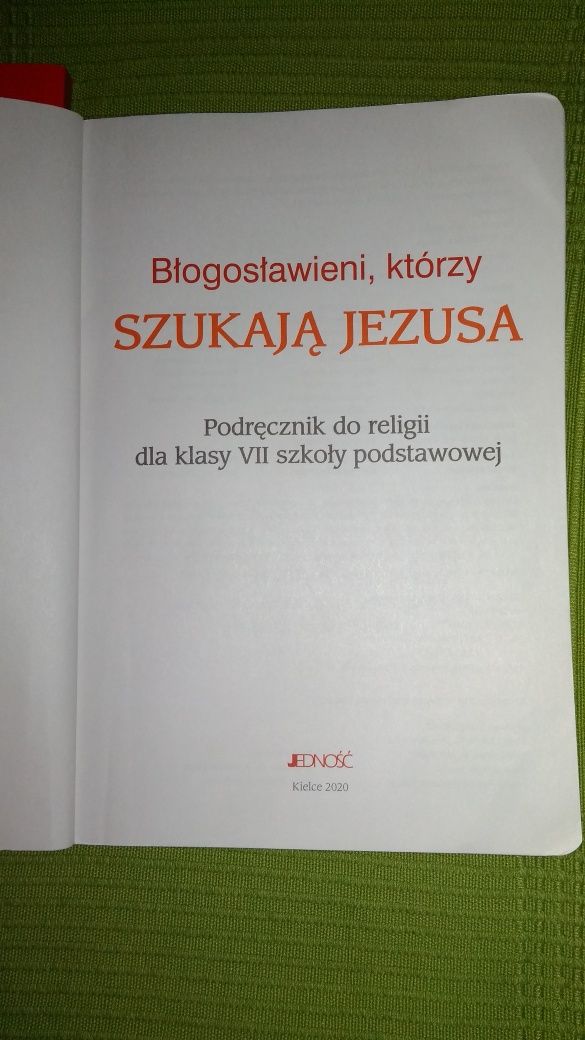 Podręczniki do religii klasa 7 Błogosławieni, którzy szukają Jezusa