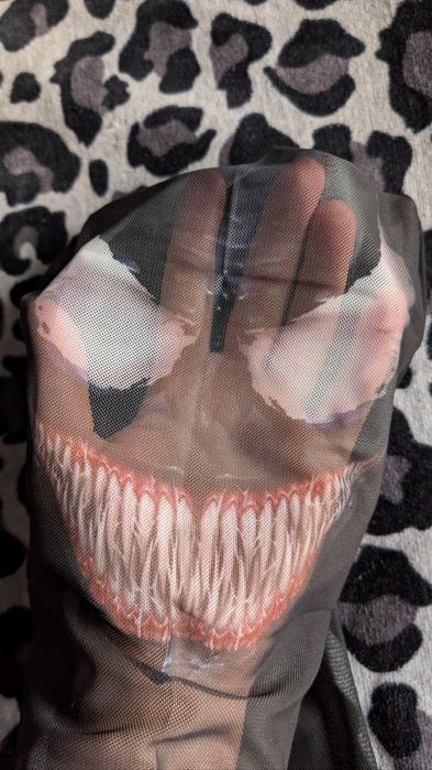 Страшная детская маска на голову симбиот Venom marvel монстр Веном