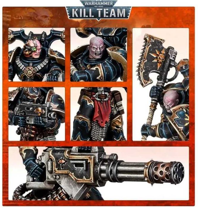 Warhammer 40000 Chaos Space Marines Kill Team Legionaries