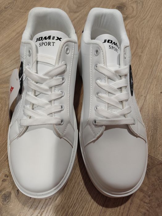 Buty sneakersy sportowe JOMIX białe obuwie męskie nowe wiosna lato 45