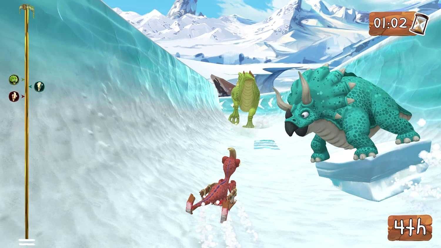 Gigantozaur: Dino Sports PS4 / PS5 - zestaw gier sportowych dla dzieci