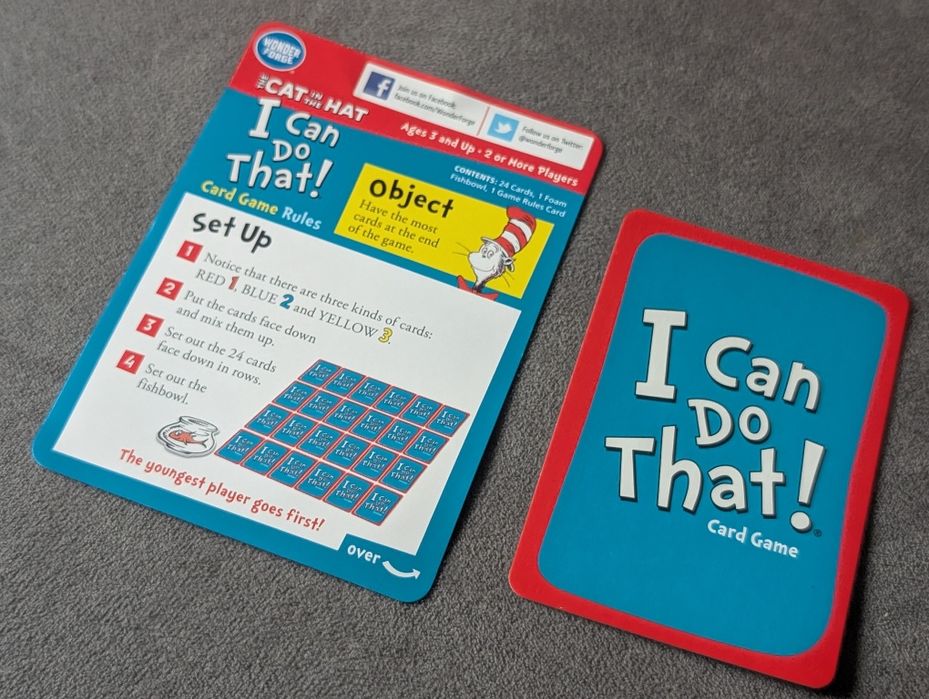 Дитяча гра I can do that англійською