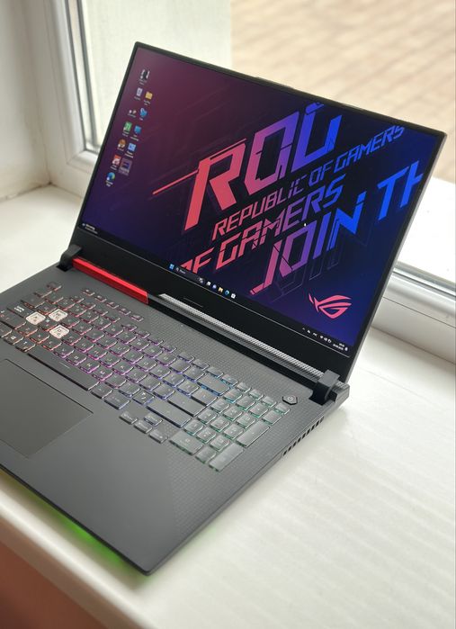 ‼️Strix 17.3 дюйма‼️RTX3050/16GB/512Gb/Ryzen5/Гарантия Месяц!