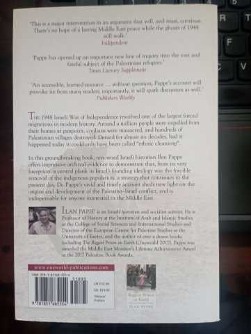 The Ethnic Cleansing of Palestine, Ilan Pappe