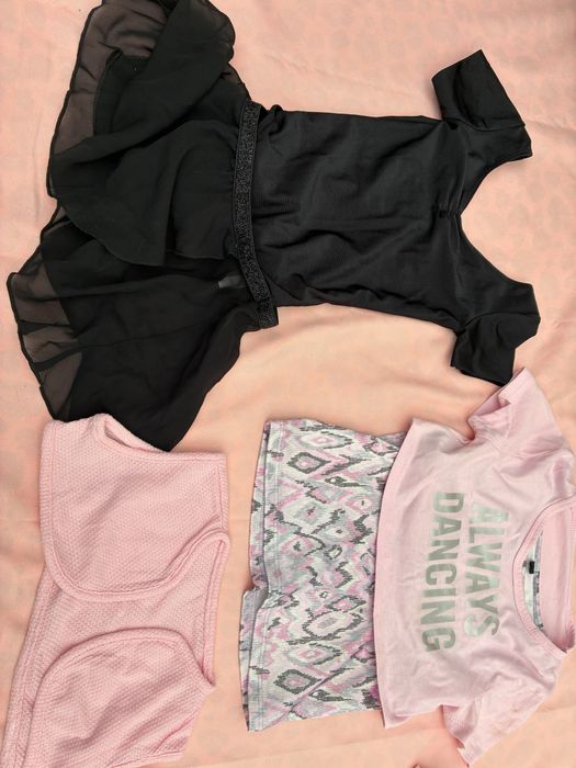 Conjunto de danca bale ginastica