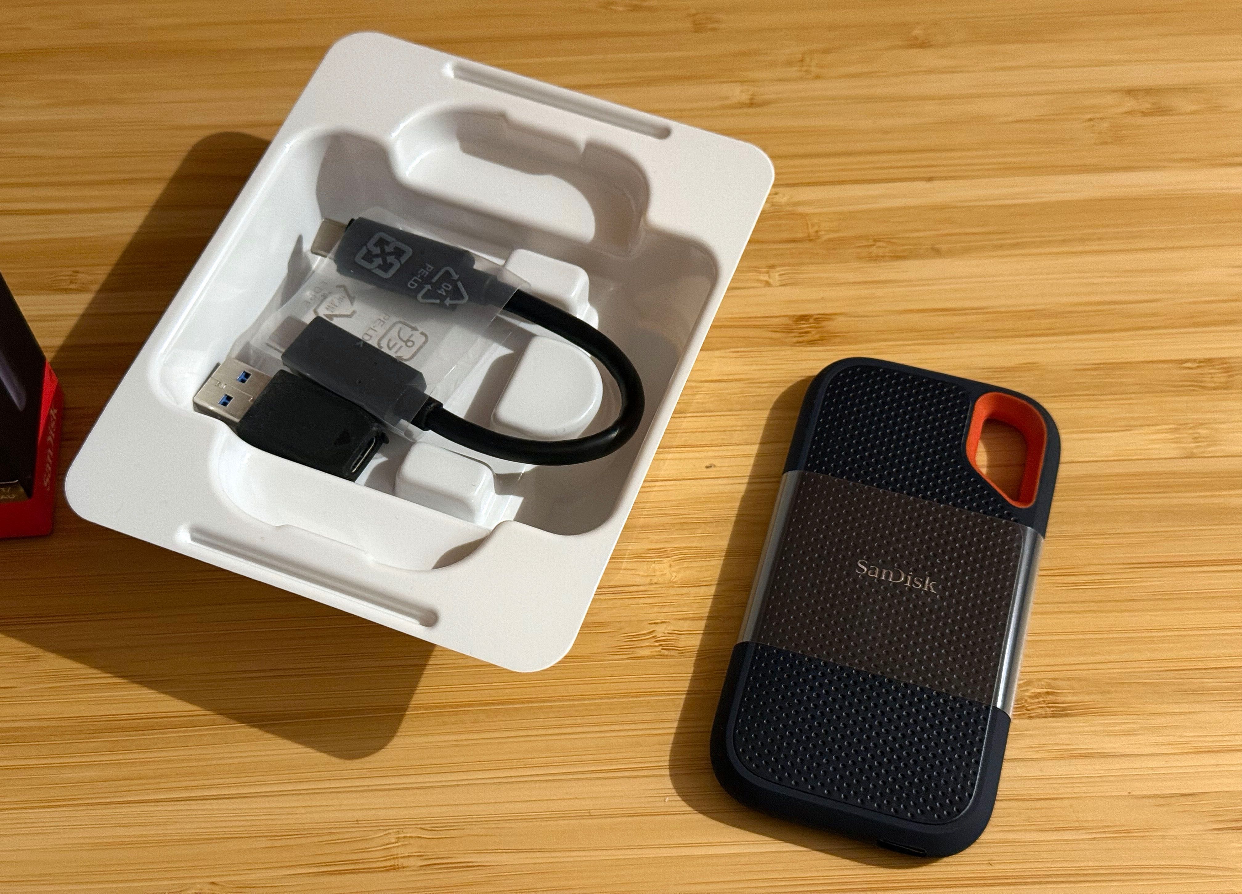 SSD Externo SanDisk Extreme Portable 2TB USB-C USB 3.2 Gen 2