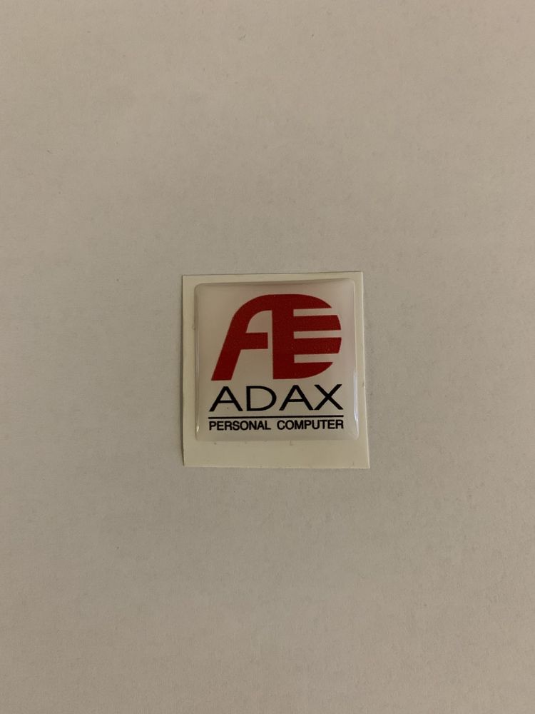 Naklejka 3d logo FD ADAX na obudowę PC