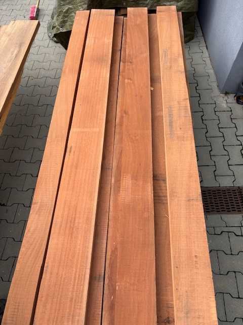 Tarcica sucha – Mahoń Sapeli 52 mm, klasa A