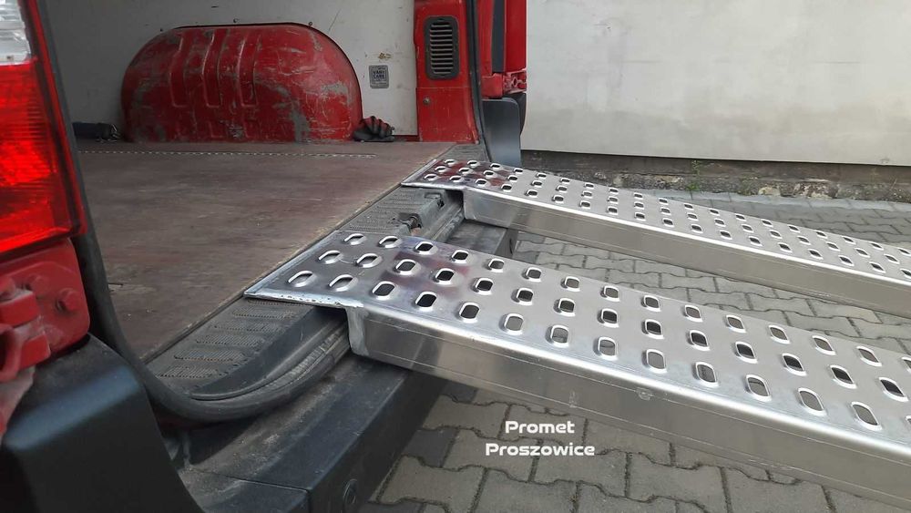 Najazdy Aluminiowe 3,5m x 30cm LOHR 2,2T Podjazdy na Skrzynię Plandekę